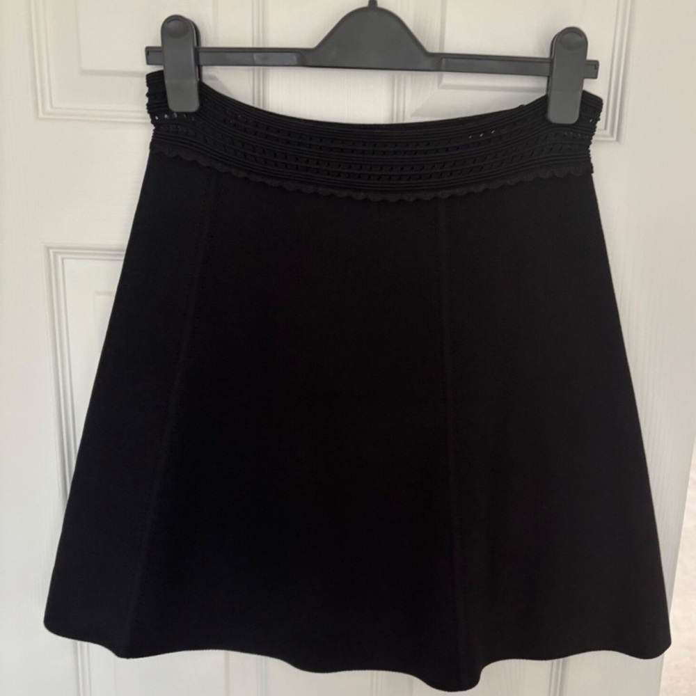 Sandro black skirt